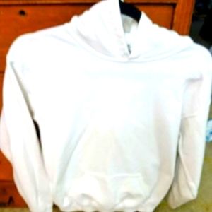 Boys White XL Hoodie